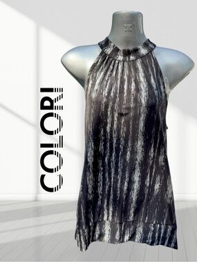 •Colori Black and Gray Top size M